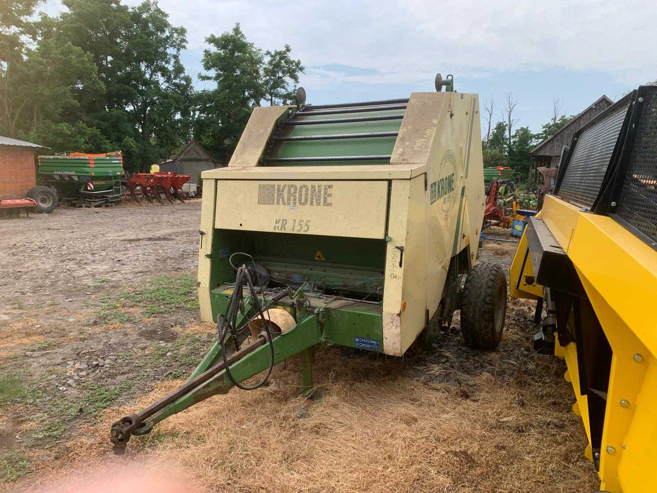 Krone KR 155 - Balirka za okrugle bale: slika 2 Krone KR 155 - Balirka za okrugle bale: slika 2