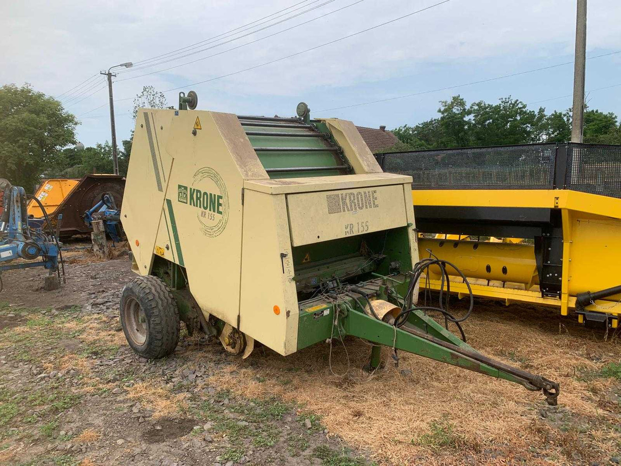 Krone KR 155 - Balirka za okrugle bale: slika 1 Krone KR 155 - Balirka za okrugle bale: slika 1