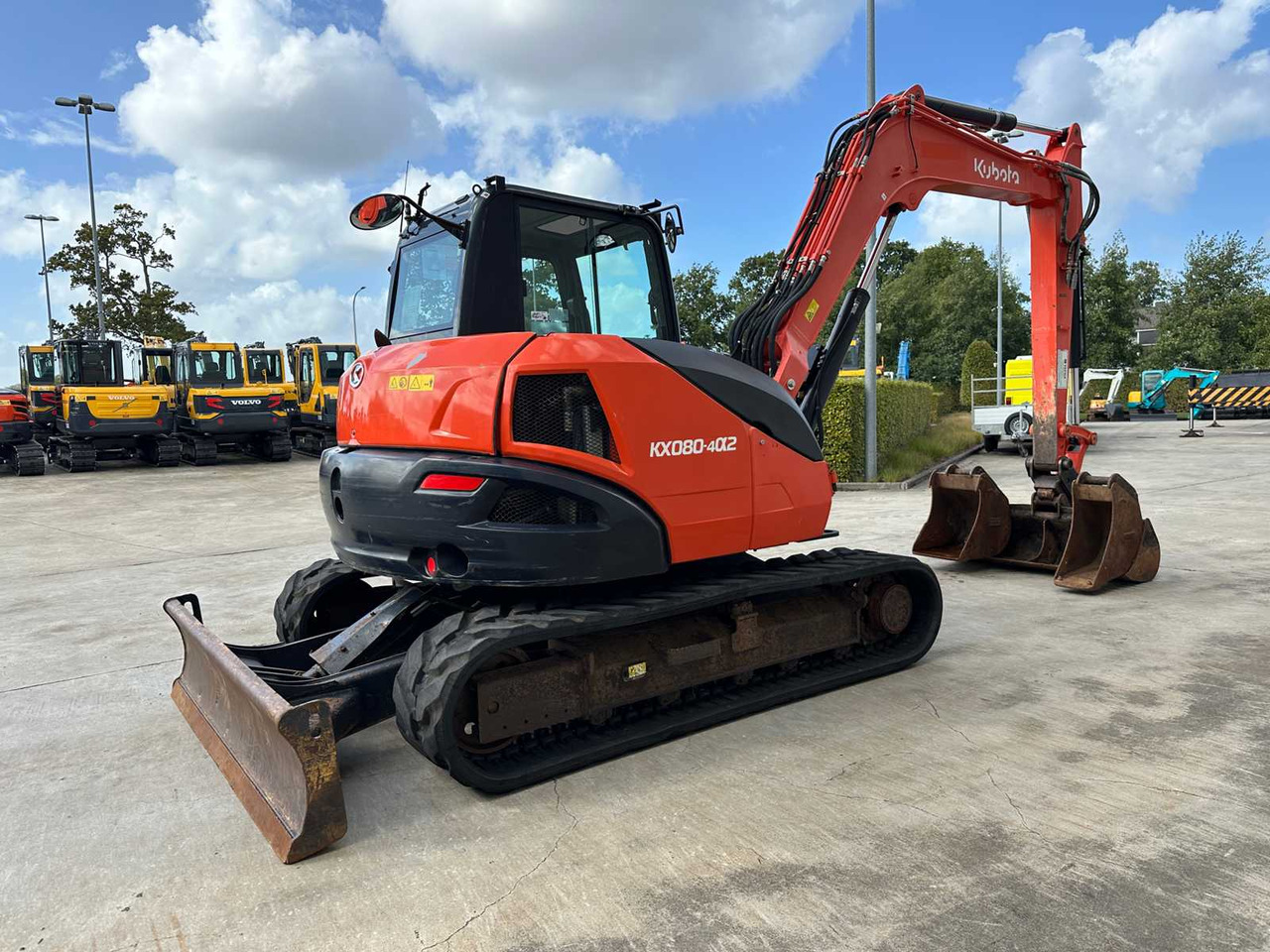 Kubota KX080 - Bager guseničar: slika 4 Kubota KX080 - Bager guseničar: slika 4