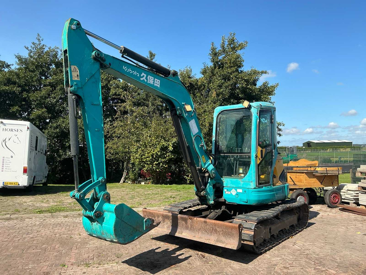 Kubota KX155-3SZ - Bager guseničar: slika 1 Kubota KX155-3SZ - Bager guseničar: slika 1