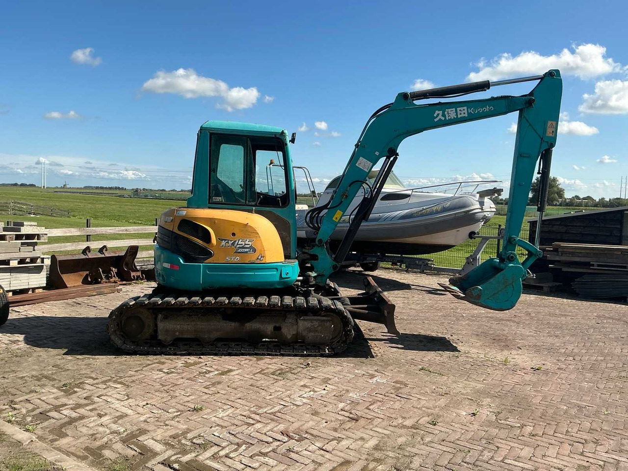 Kubota KX155-3SZ - Bager guseničar: slika 4 Kubota KX155-3SZ - Bager guseničar: slika 4