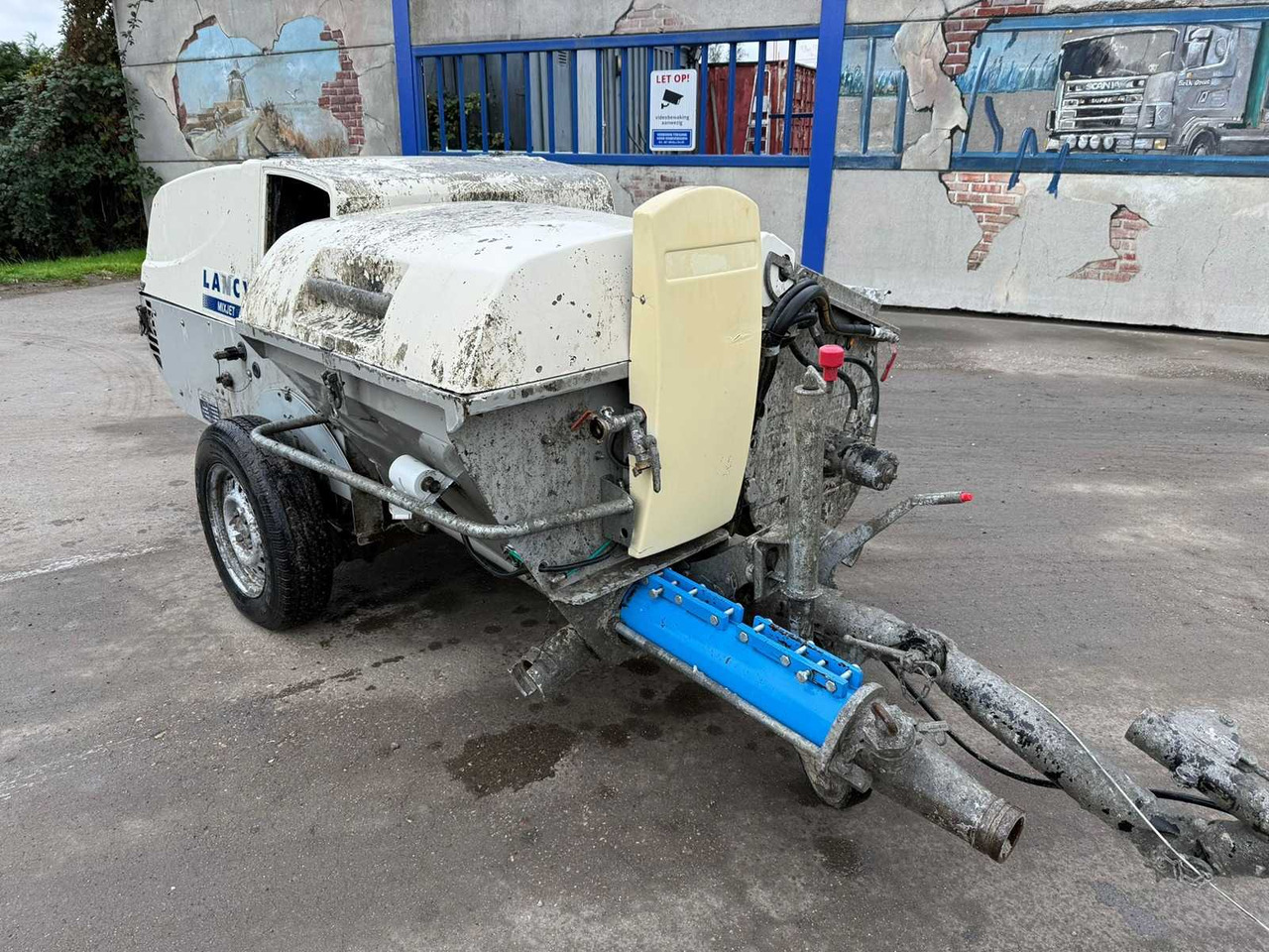 Lancy mixjet tp14 - Stacionarna pumpa za beton: slika 3 Lancy mixjet tp14 - Stacionarna pumpa za beton: slika 3