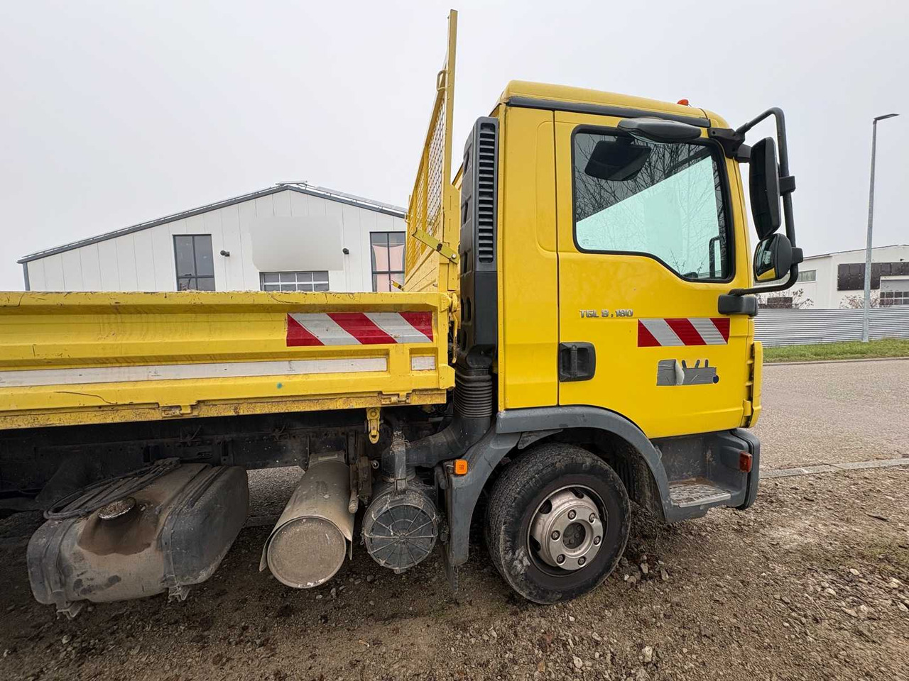MAN / ATLAS TRUCK TIPPER WITH LOADING CRANE - Mini kiper: slika 4 MAN / ATLAS TRUCK TIPPER WITH LOADING CRANE - Mini kiper: slika 4