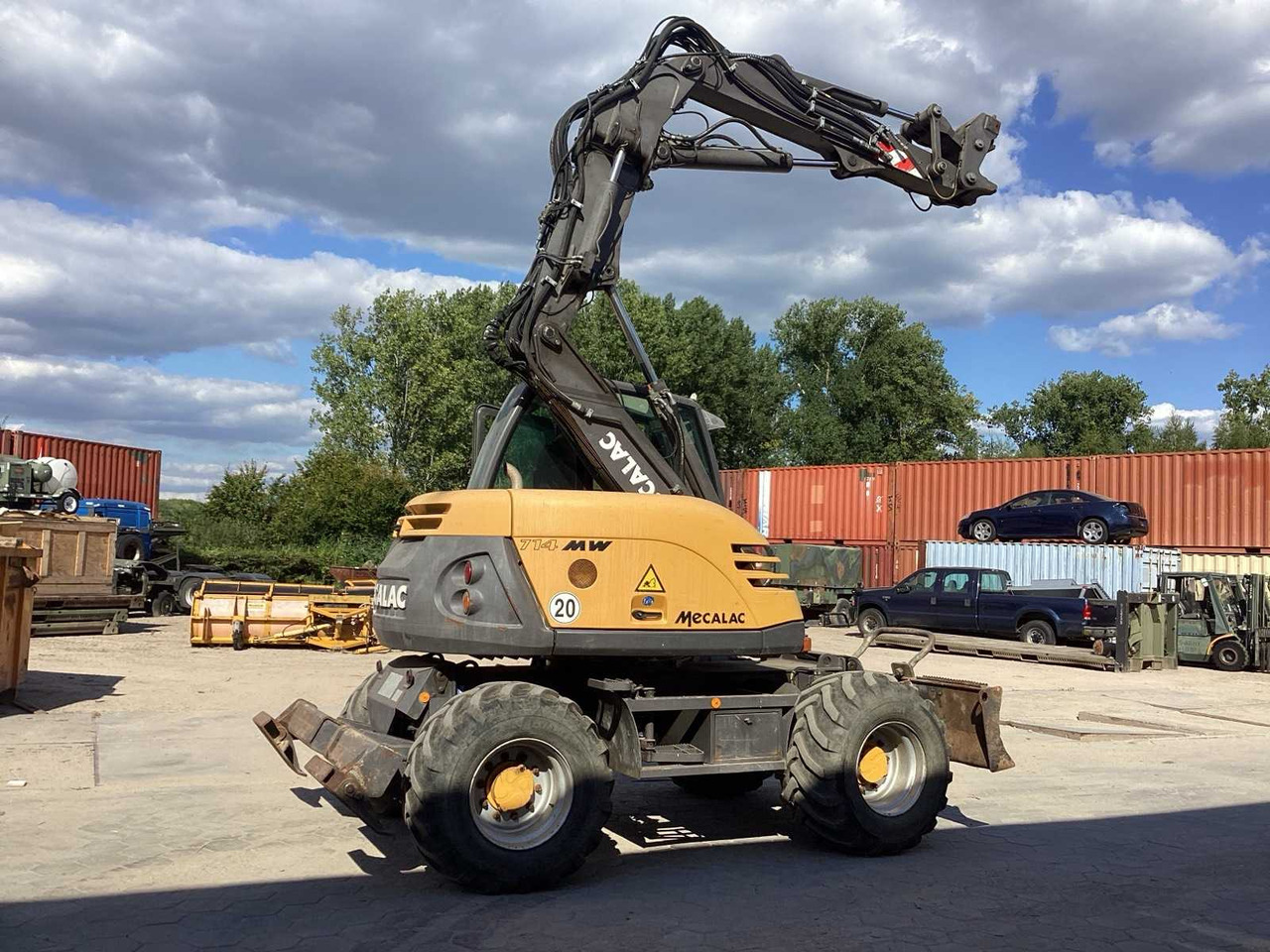 Mecalac 714MW - Autodizalica: slika 5 Mecalac 714MW - Autodizalica: slika 5