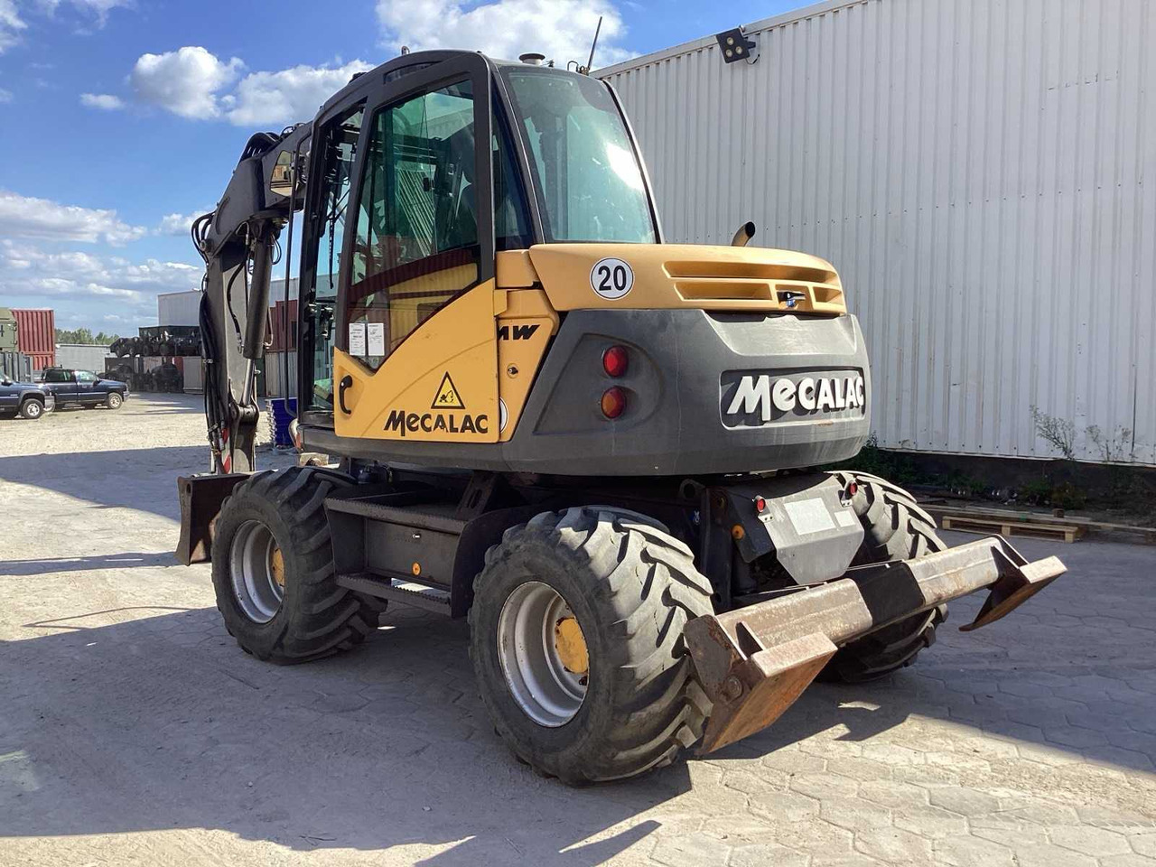 Mecalac 714MW - Autodizalica: slika 4 Mecalac 714MW - Autodizalica: slika 4