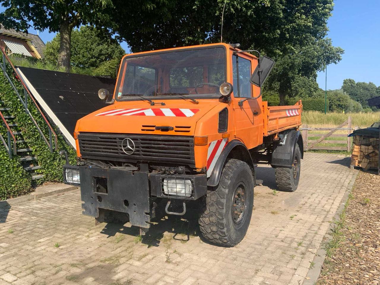 Mercedes U1650 - Prikolica za poljoprivredu: slika 1 Mercedes U1650 - Prikolica za poljoprivredu: slika 1