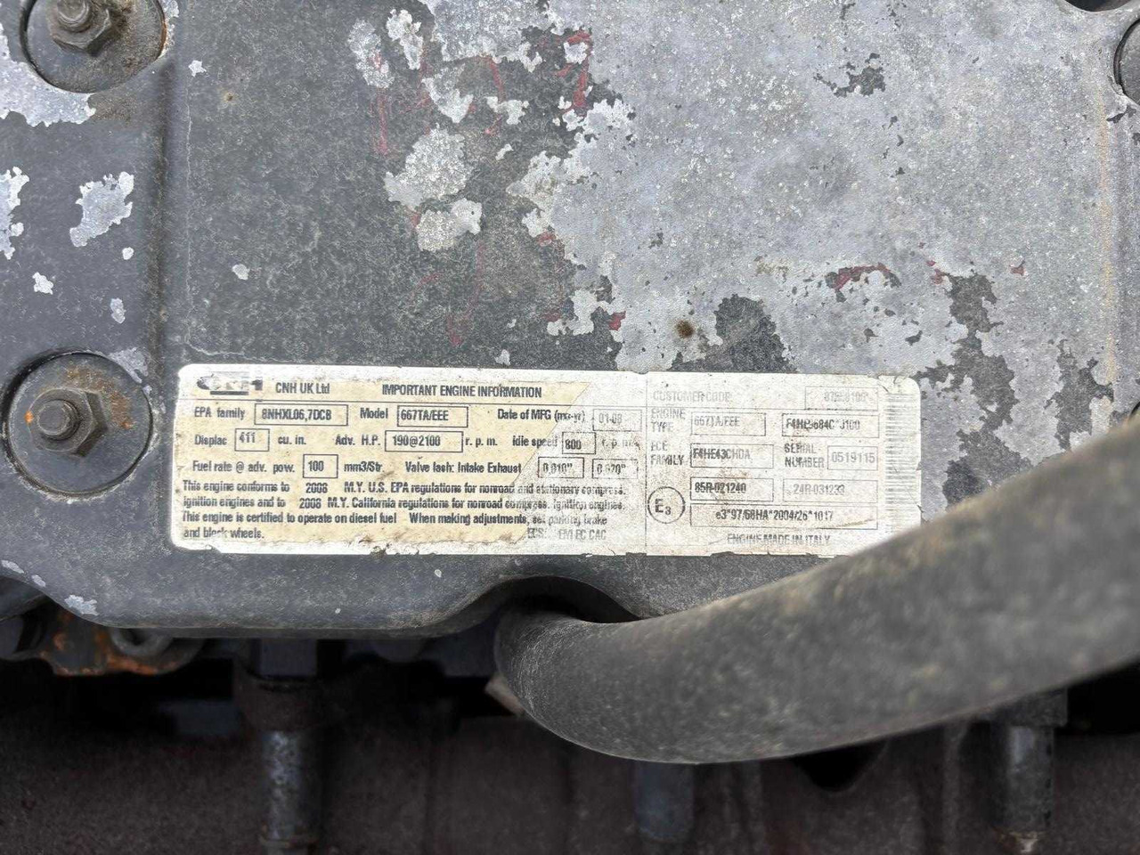 Bager guseničar New Holland NEW HOLLAND - 2008 - E265 - CRAWLER EXCAVATOR: slika 15 Bager guseničar New Holland NEW HOLLAND - 2008 - E265 - CRAWLER EXCAVATOR: slika 15