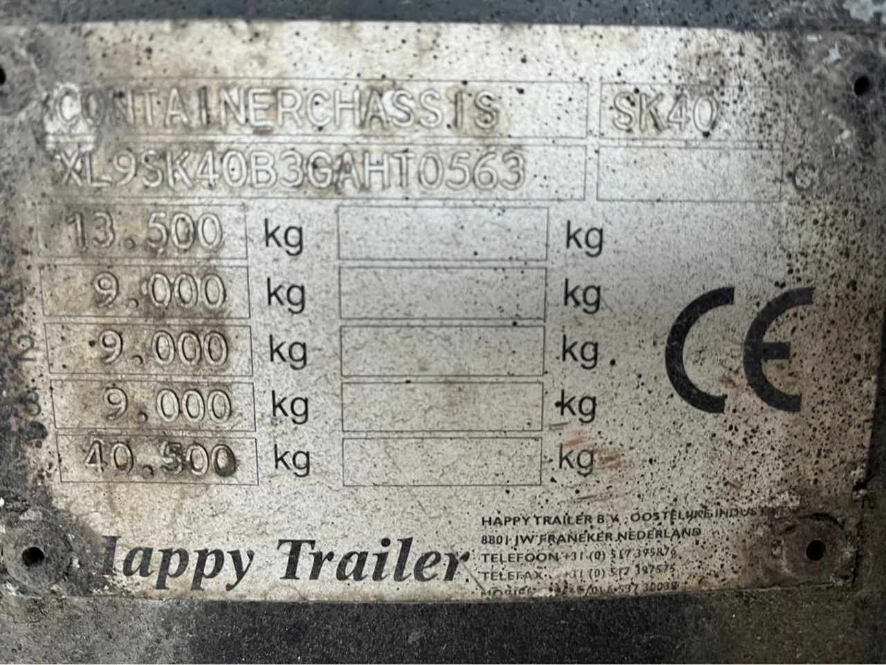 Poluprikolica 2001 HAPPY TRAILER SK40 HOPPER TRAILER: slika 16 Poluprikolica 2001 HAPPY TRAILER SK40 HOPPER TRAILER: slika 16