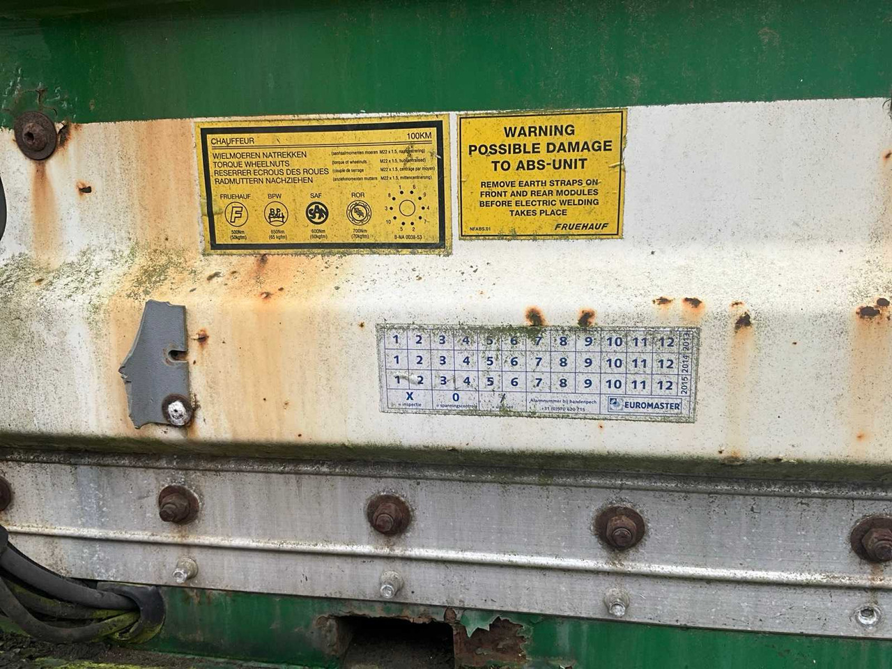 Poluprikolica GT FRUEHAUF - SLIDING TARPAULIN TRAILER - SEMI-TRAILER: slika 9 Poluprikolica GT FRUEHAUF - SLIDING TARPAULIN TRAILER - SEMI-TRAILER: slika 9