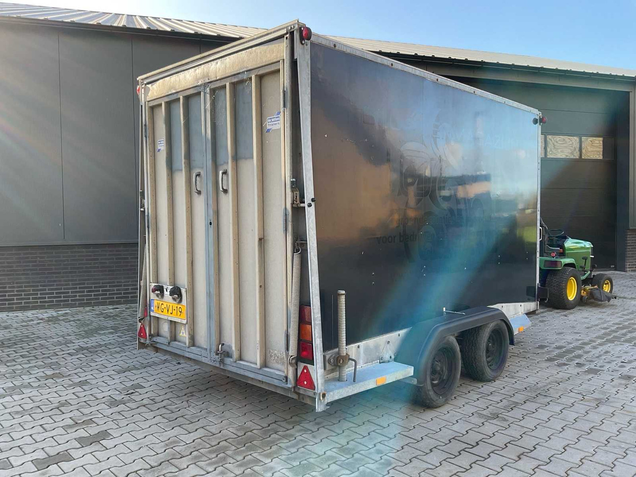 2003 IFOR WILLIAMS TRAILERS BV126G BOX TRAILER - Prikolica: slika 3 2003 IFOR WILLIAMS TRAILERS BV126G BOX TRAILER - Prikolica: slika 3
