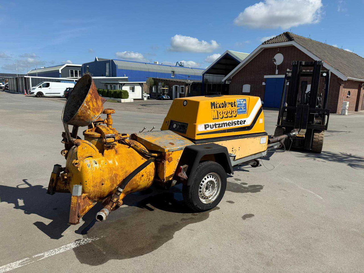 Putzmeister Mixokret M3223 D - Stacionarna pumpa za beton: slika 1 Putzmeister Mixokret M3223 D - Stacionarna pumpa za beton: slika 1