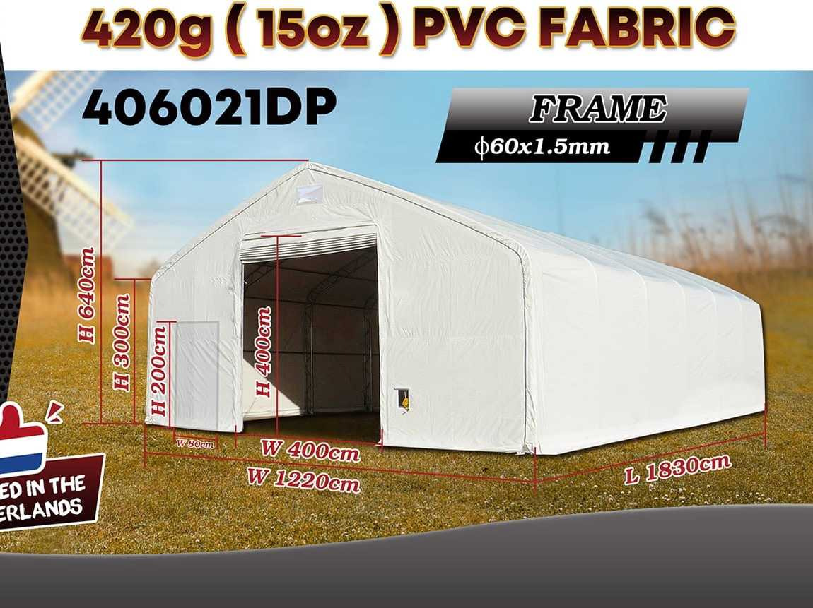 Rhino-Cross-Shelter 406021DP - 18,3x12,2x6,4 m - Rezervoar za skladištenje: slika 2 Rhino-Cross-Shelter 406021DP - 18,3x12,2x6,4 m - Rezervoar za skladištenje: slika 2
