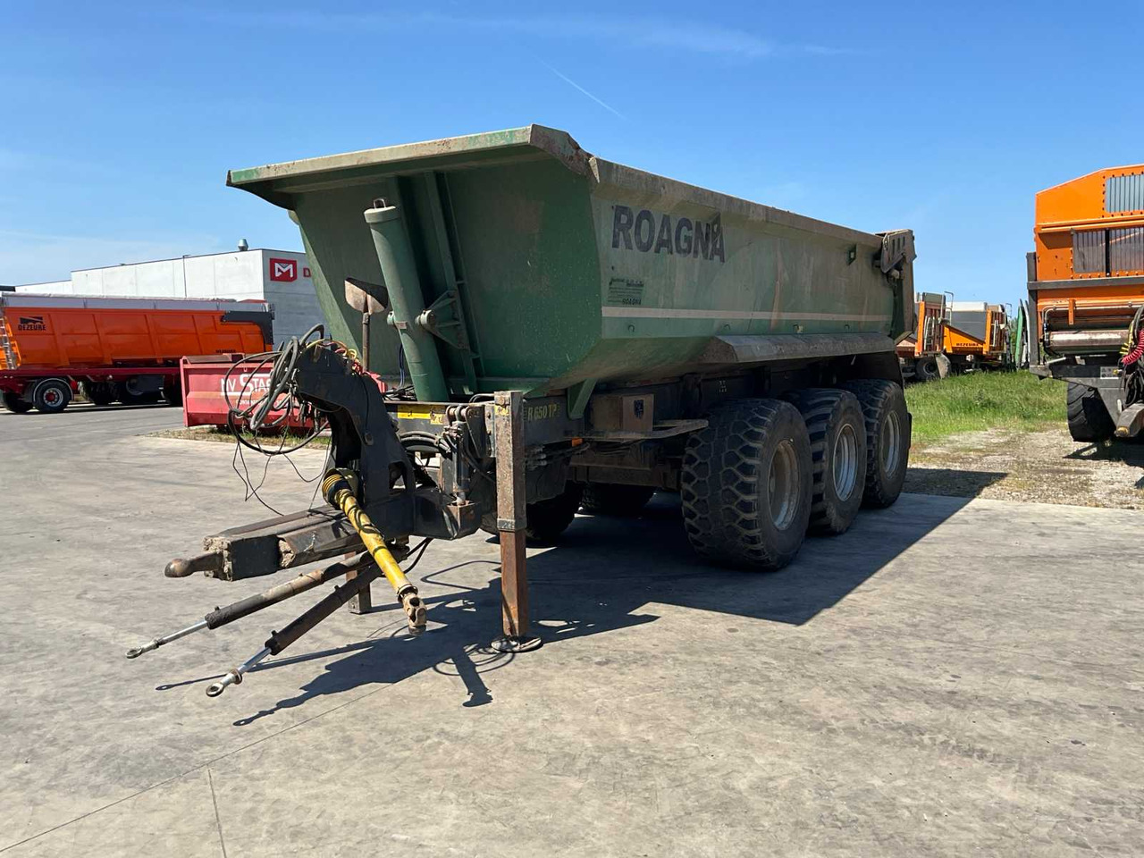 Roagna R650TP-R340 - Traktorska prikolica za farmu/ Kiper: slika 1 Roagna R650TP-R340 - Traktorska prikolica za farmu/ Kiper: slika 1