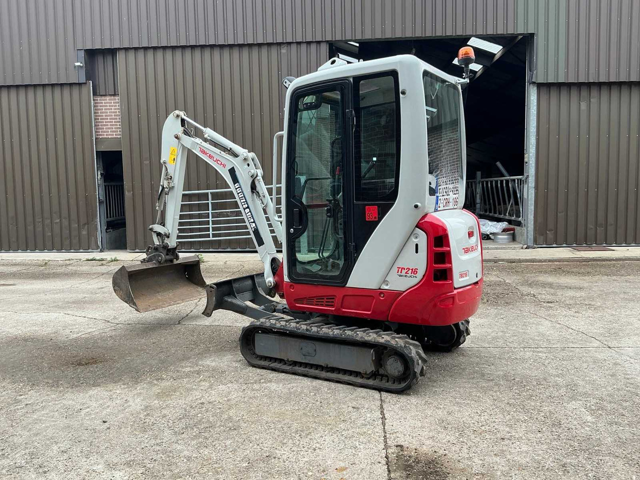 Takeuchi TB216 - Mini bager: slika 3 Takeuchi TB216 - Mini bager: slika 3