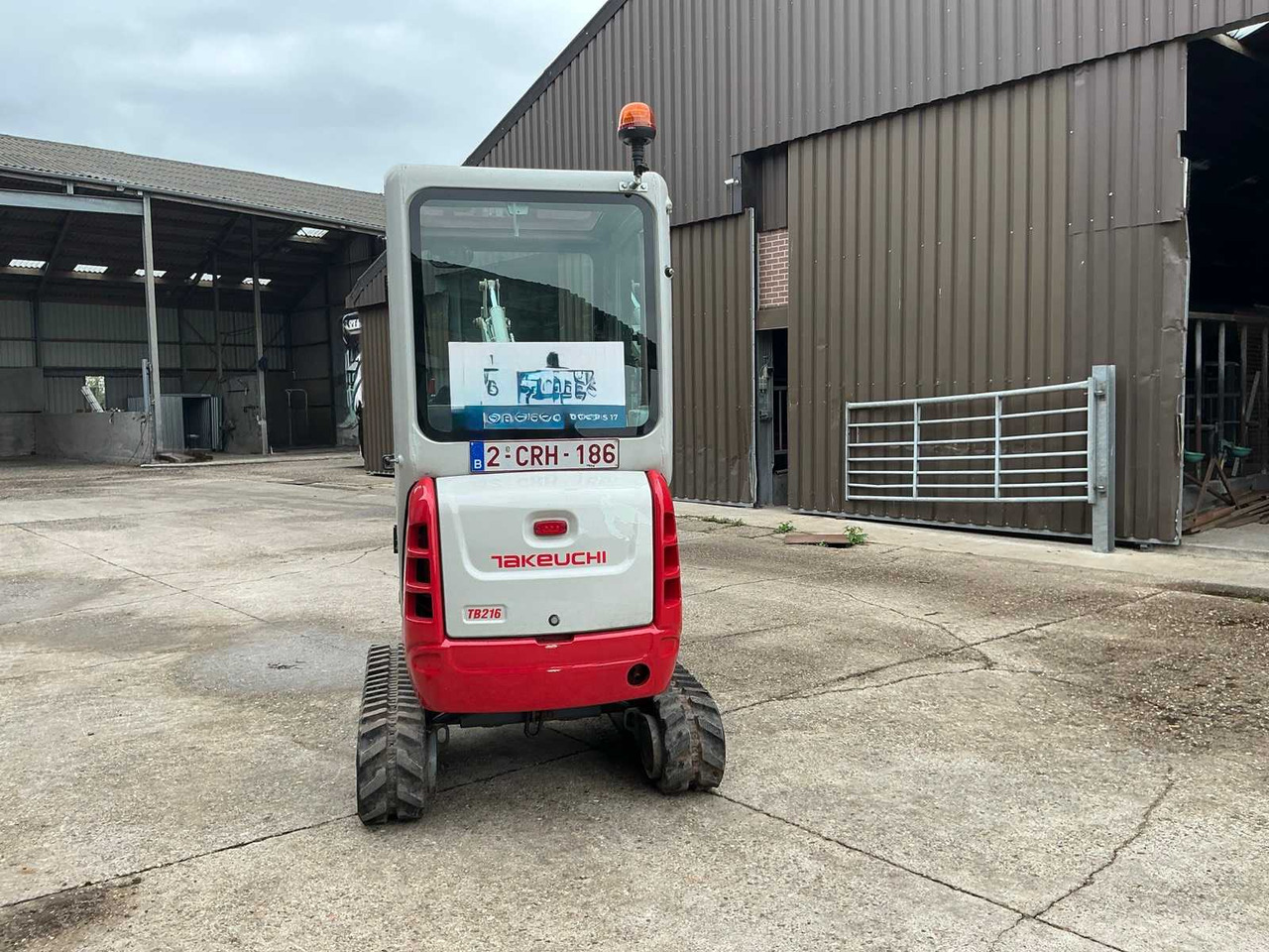 Takeuchi TB216 - Mini bager: slika 4 Takeuchi TB216 - Mini bager: slika 4