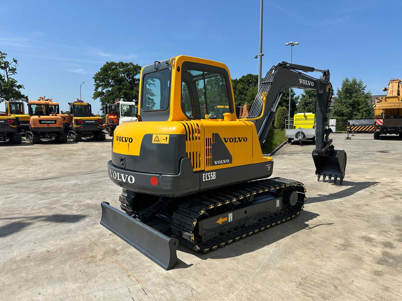 Volvo EC55B - Bager guseničar: slika 4 Volvo EC55B - Bager guseničar: slika 4
