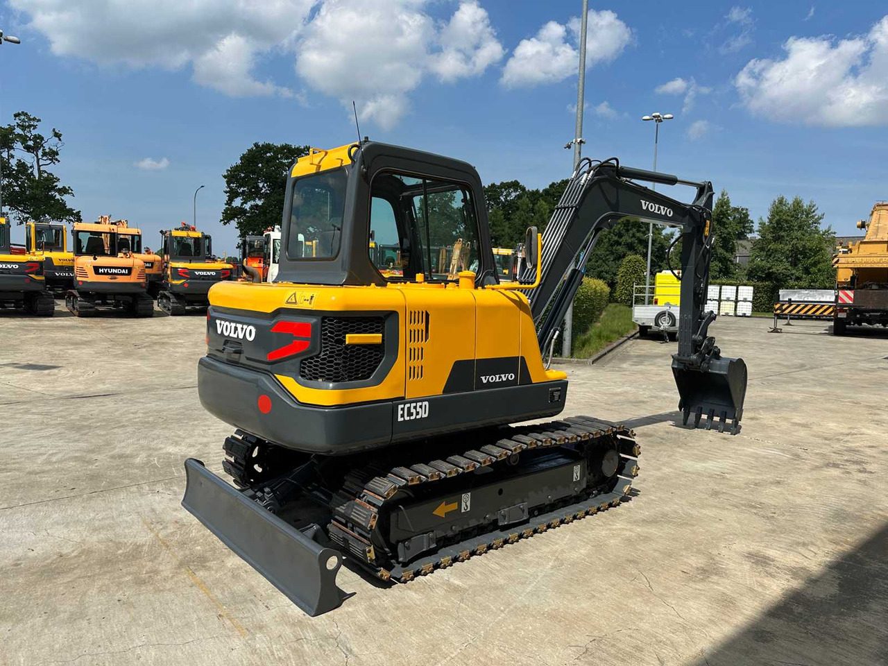 Volvo EC55D - Bager guseničar: slika 4 Volvo EC55D - Bager guseničar: slika 4