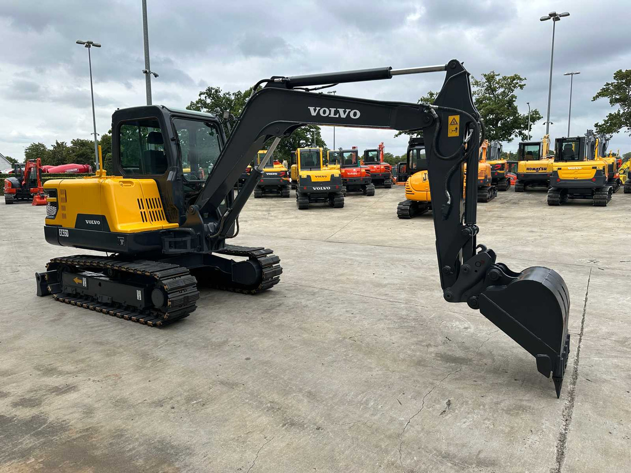 Volvo EC55D - Bager guseničar: slika 3 Volvo EC55D - Bager guseničar: slika 3