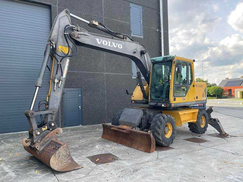 Volvo EW 140 B - Bager točkaš: slika 1 Volvo EW 140 B - Bager točkaš: slika 1