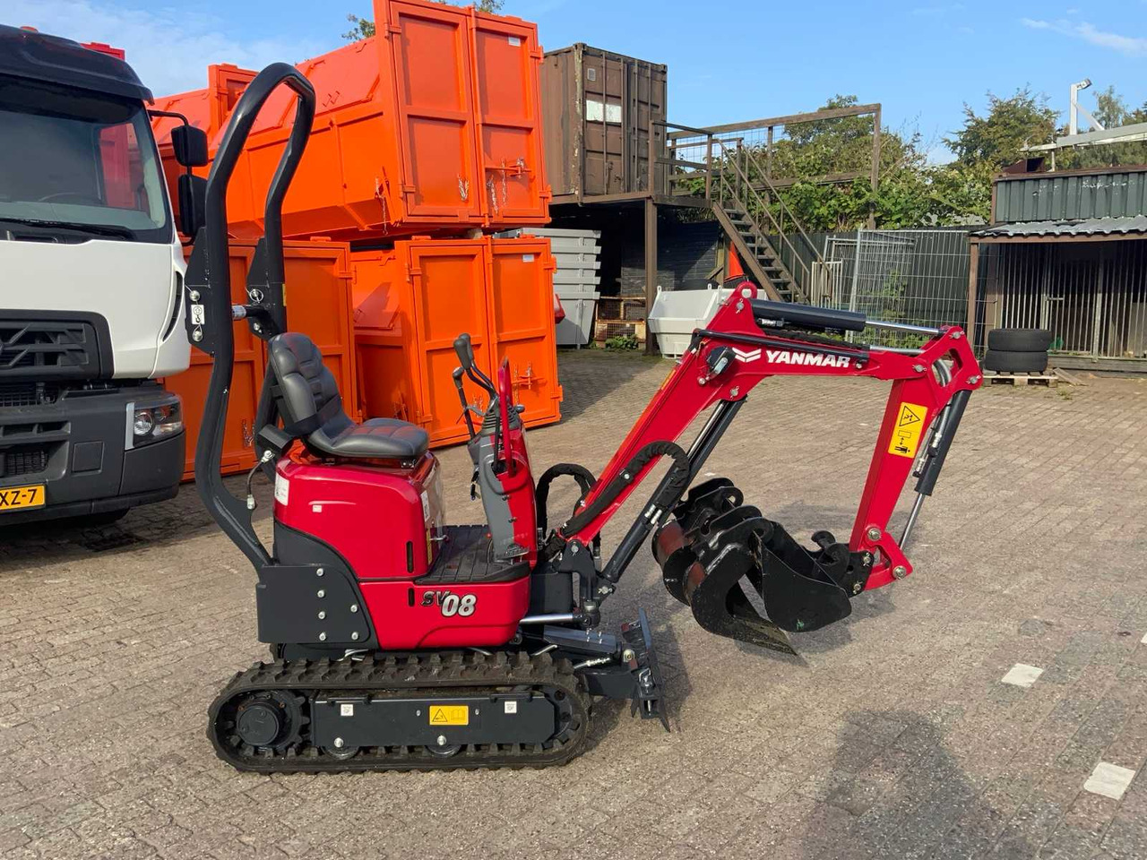 Yanmar SV08-1C - Mini bager: slika 4 Yanmar SV08-1C - Mini bager: slika 4