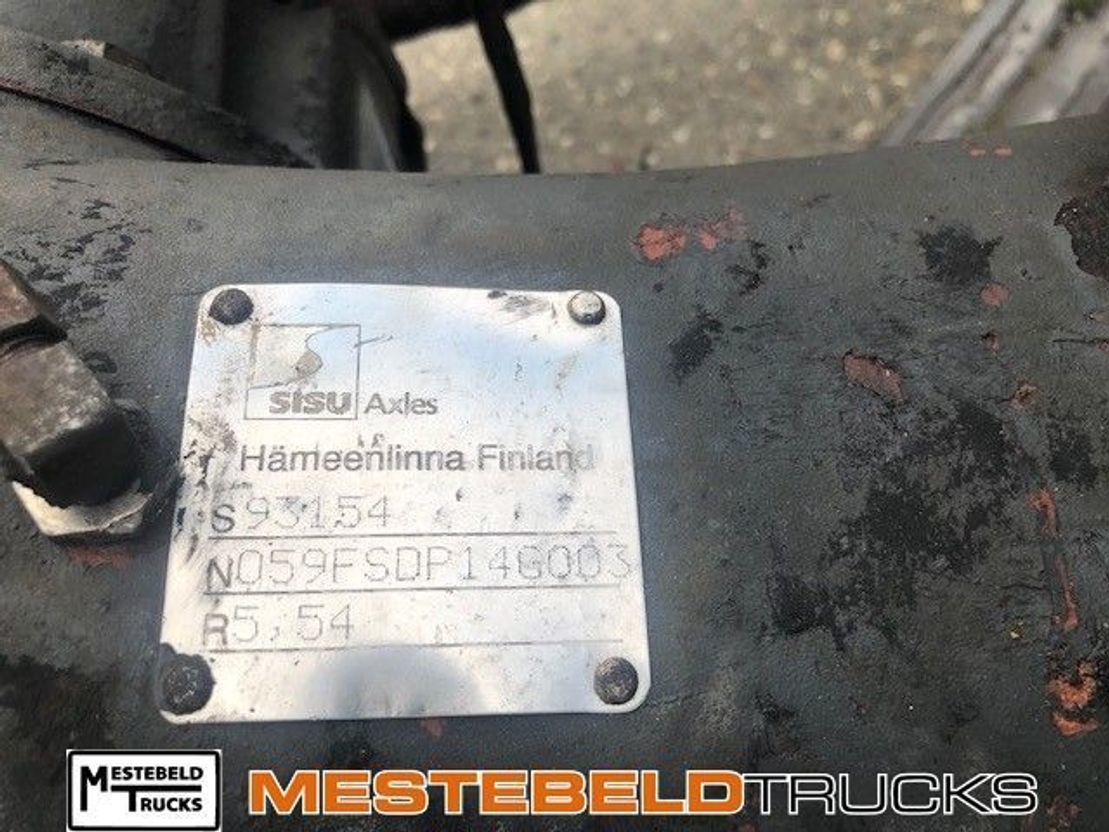 Ginaf Vooras 8x8  - Prednja osovina za Kamion: slika 5 Ginaf Vooras 8x8  - Prednja osovina za Kamion: slika 5