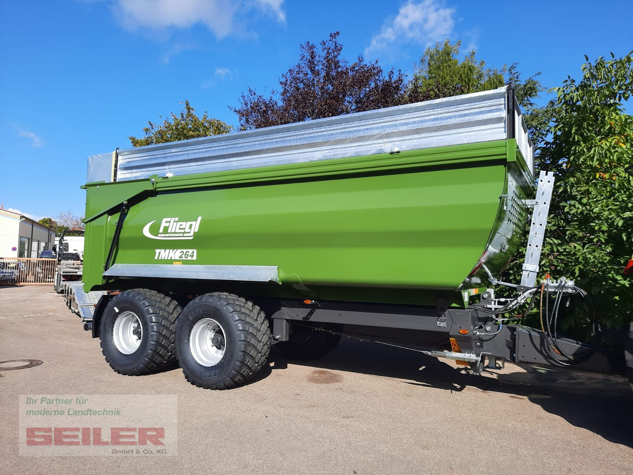 Novu Traktorska prikolica za farmu/ Kiper Fliegl TMK 264 FOX 32m³: slika 8