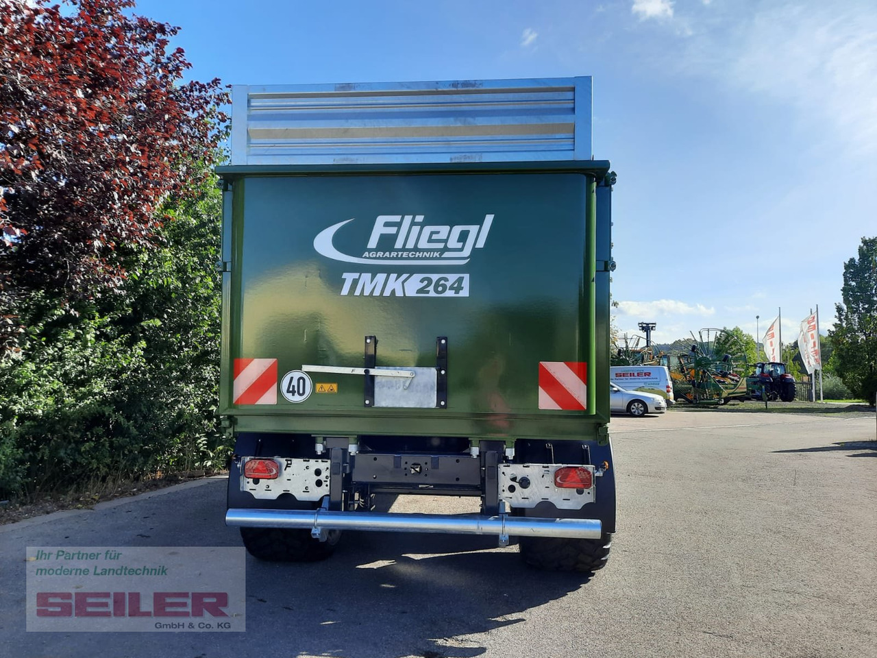 Novu Traktorska prikolica za farmu/ Kiper Fliegl TMK 264 FOX 32m³: slika 7