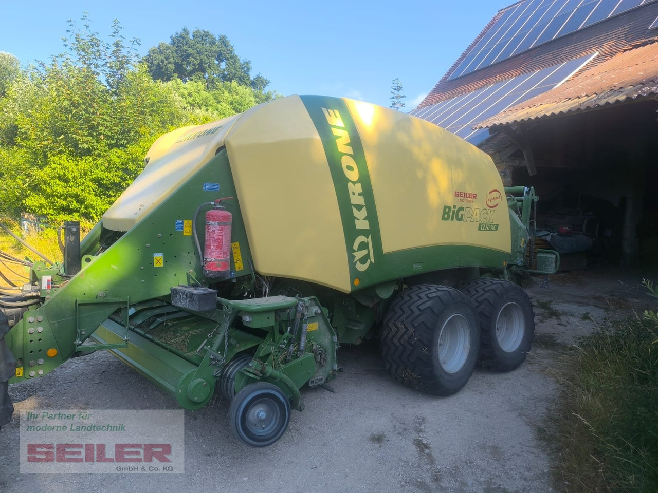 Krone Big Pack 1270 XC - Balirka za kockaste bale: slika 1 Krone Big Pack 1270 XC - Balirka za kockaste bale: slika 1