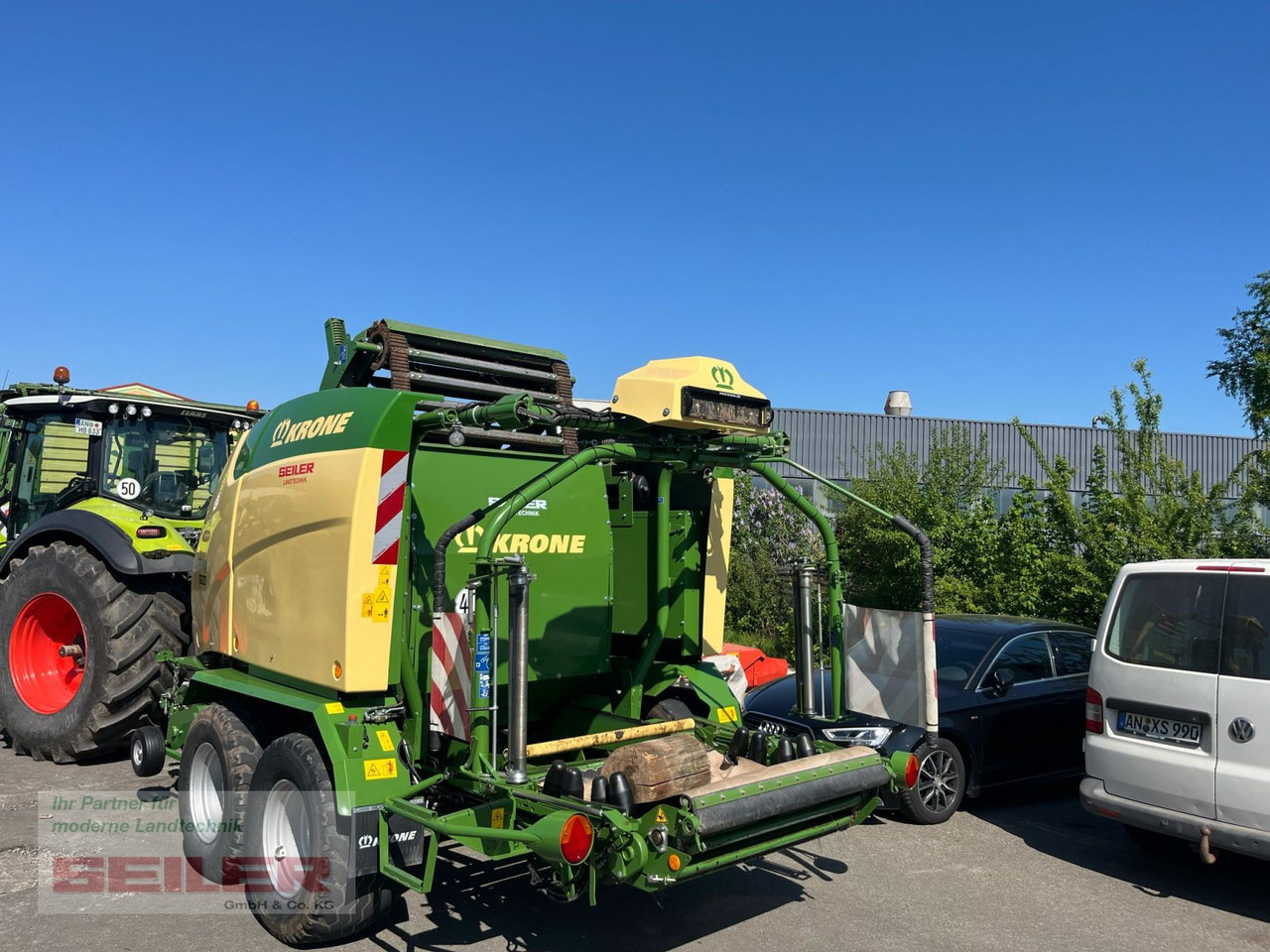 Krone Comprima CF 155 XC - Balirka za okrugle bale: slika 4 Krone Comprima CF 155 XC - Balirka za okrugle bale: slika 4