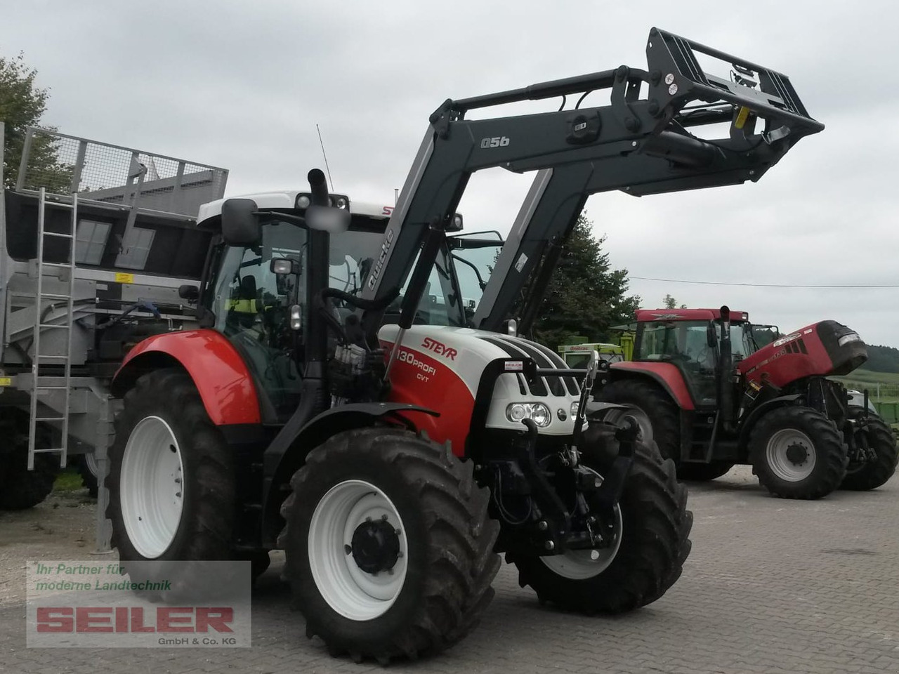 Steyr Profi 4130 CVT + Frontlader Q56 - Traktor: slika 2 Steyr Profi 4130 CVT + Frontlader Q56 - Traktor: slika 2