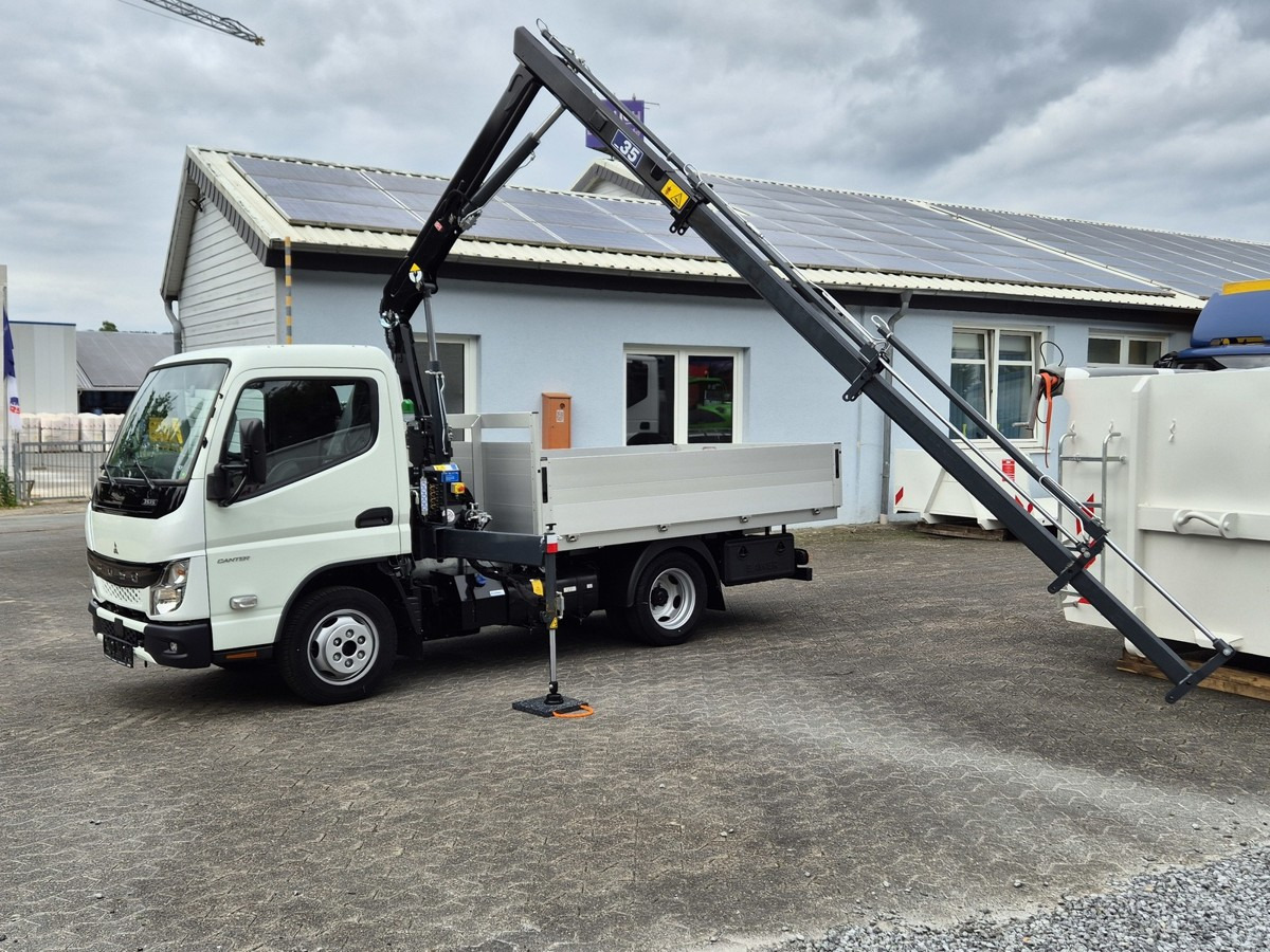 FUSO 3S15 Alu Pritsche 2.80m Ladekran - Dostavno vozilo s ravnom platformom: slika 1 FUSO 3S15 Alu Pritsche 2.80m Ladekran - Dostavno vozilo s ravnom platformom: slika 1