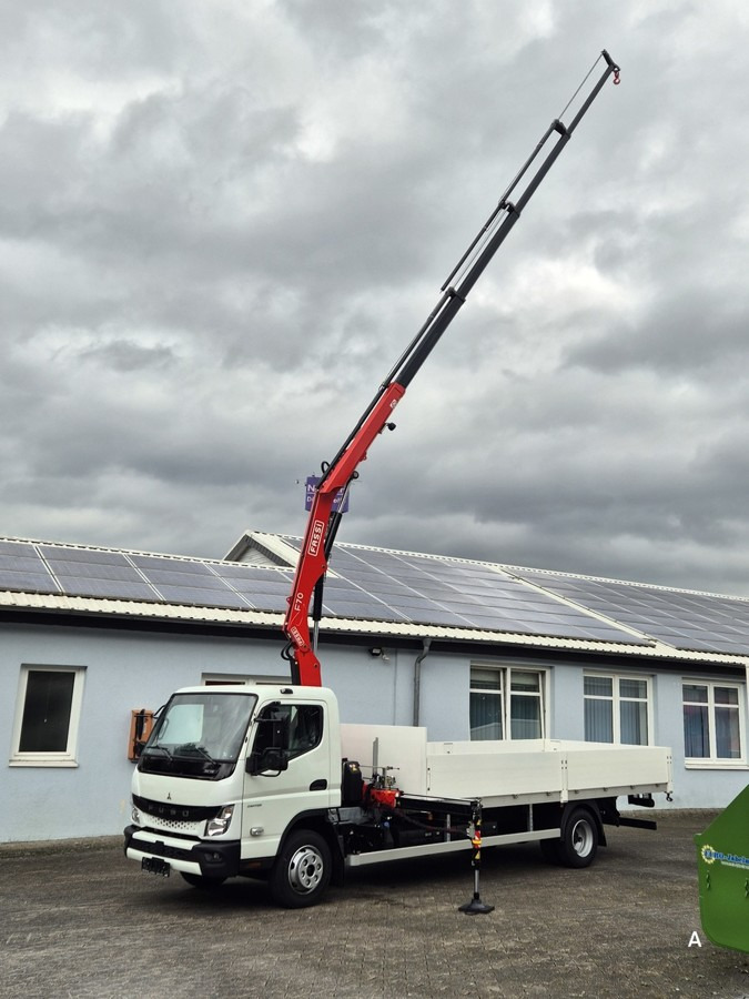 FUSO FUSO 9C18 Canter Alu Pritsche 5.5m Kran 3x hydr. - Dostavno vozilo s ravnom platformom: slika 2 FUSO FUSO 9C18 Canter Alu Pritsche 5.5m Kran 3x hydr. - Dostavno vozilo s ravnom platformom: slika 2