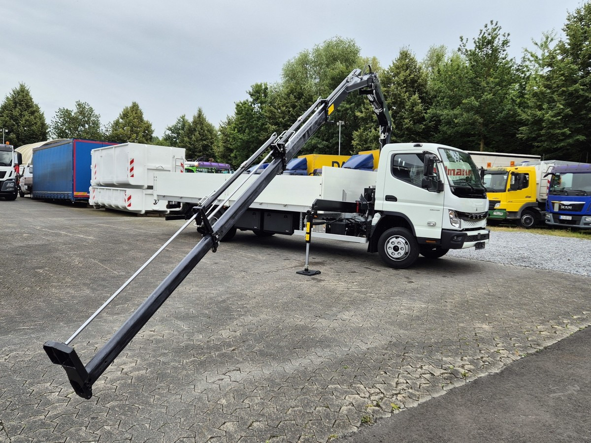 FUSO FUSO 9C18 Canter Alu Pritsche 5.5m Kran 3x hydr. - Dostavno vozilo s ravnom platformom: slika 4 FUSO FUSO 9C18 Canter Alu Pritsche 5.5m Kran 3x hydr. - Dostavno vozilo s ravnom platformom: slika 4