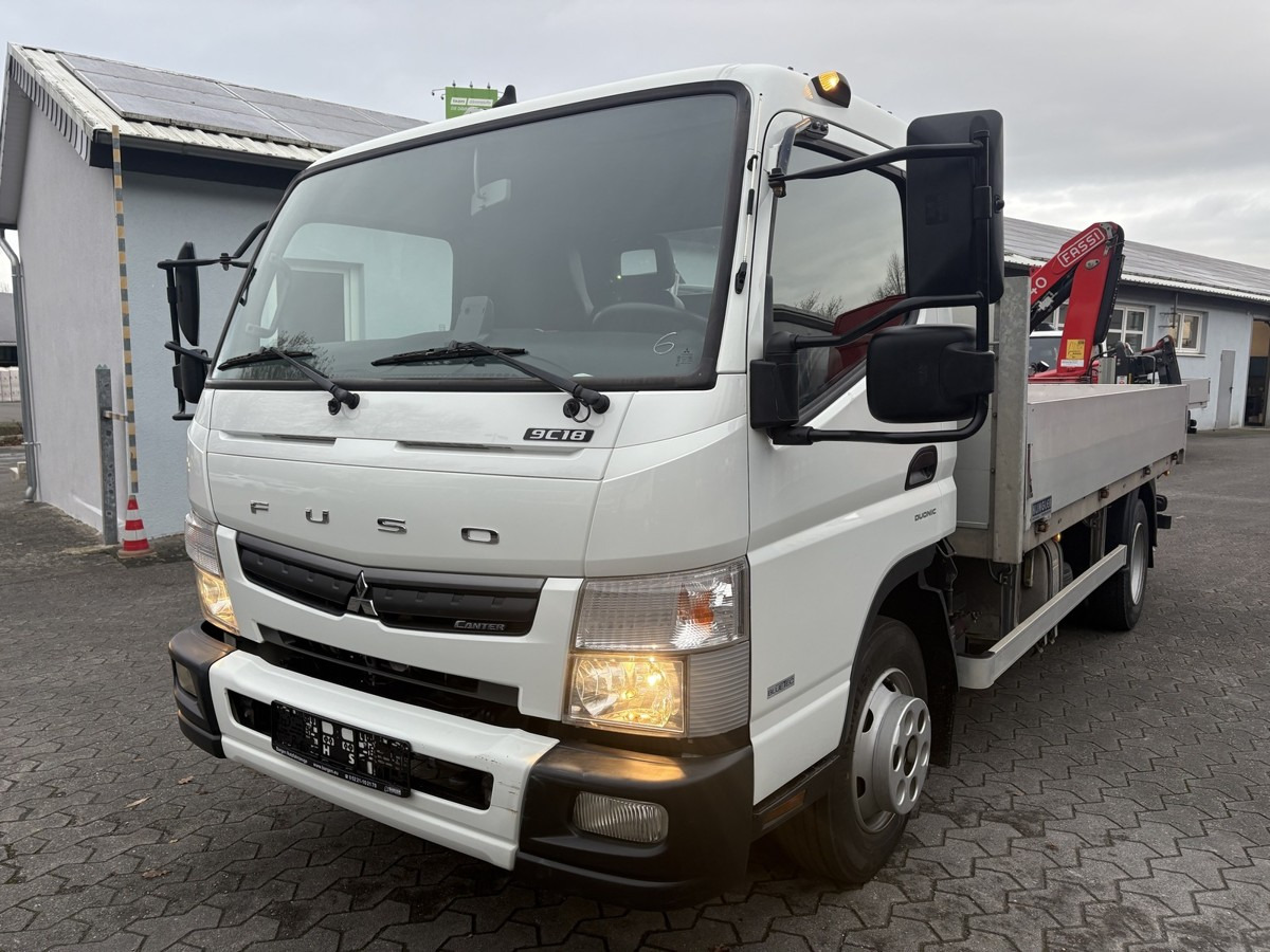 FUSO FUSO 9C18 Canter Pritsche 3.8m Kran 2x hydr. - Dostavno vozilo s ravnom platformom: slika 2 FUSO FUSO 9C18 Canter Pritsche 3.8m Kran 2x hydr. - Dostavno vozilo s ravnom platformom: slika 2