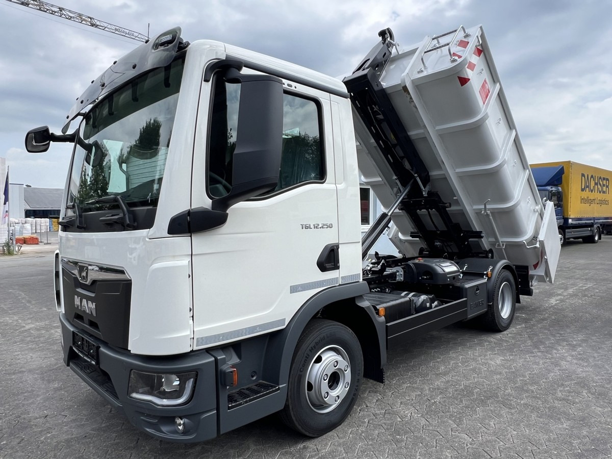 MAN TGL 12.250 BL NEU City Abrollkipper Tipmatik - Kamion sa hidrauličnom kukom: slika 3 MAN TGL 12.250 BL NEU City Abrollkipper Tipmatik - Kamion sa hidrauličnom kukom: slika 3
