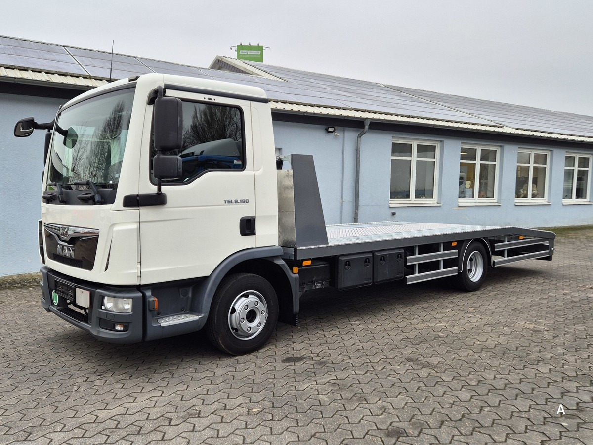 MAN TGL 8.190 BL Autotransporter 78tkm GG8.5t - Kamion za prevoz automobila: slika 1 MAN TGL 8.190 BL Autotransporter 78tkm GG8.5t - Kamion za prevoz automobila: slika 1