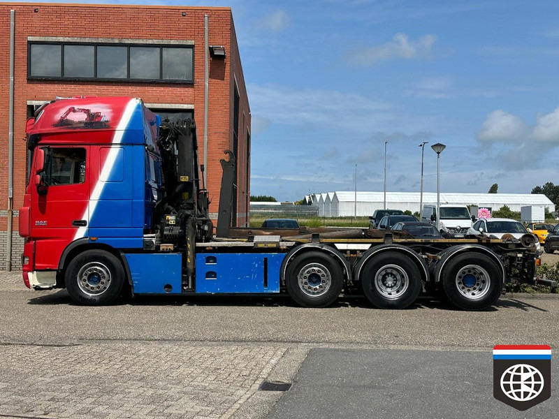 DAF FAK XF105 510 * MANUAL 16x ZF ** PALLFINGER PK20002 ** PALIFT HOOK 25t ** 8X2/4 - Kamion sa dizalicom: slika 3 DAF FAK XF105 510 * MANUAL 16x ZF ** PALLFINGER PK20002 ** PALIFT HOOK 25t ** 8X2/4 - Kamion sa dizalicom: slika 3