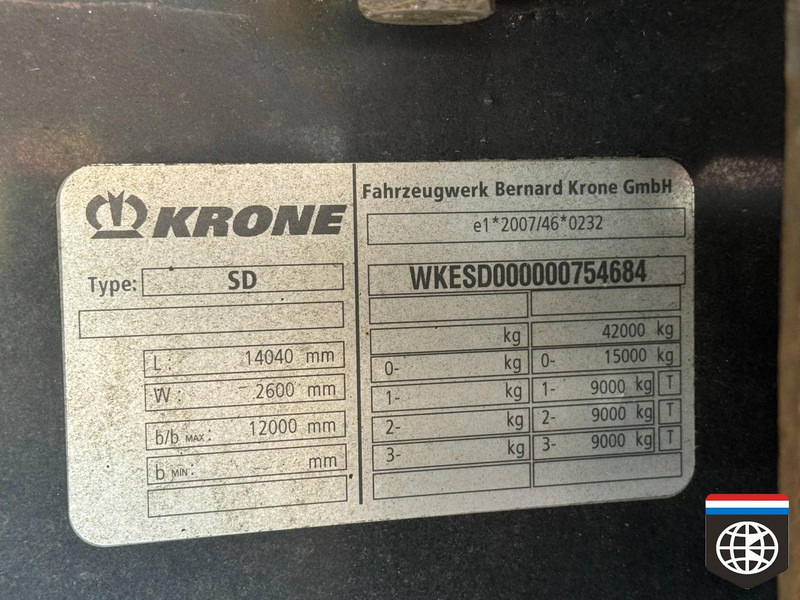 Krone N/A FRC/ ATP 02-26 - DUO TEMP - LIFT AXLE - DOUBLE STOCK - TRENNWAND - Prikolica hladnjače: slika 4 Krone N/A FRC/ ATP 02-26 - DUO TEMP - LIFT AXLE - DOUBLE STOCK - TRENNWAND - Prikolica hladnjače: slika 4