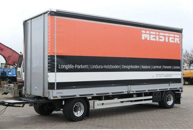 Dünschede PA 18/7, Jumbo, Bordwände, Alu-Felgen - Prikolica sa ceradom: slika 2 Dünschede PA 18/7, Jumbo, Bordwände, Alu-Felgen - Prikolica sa ceradom: slika 2