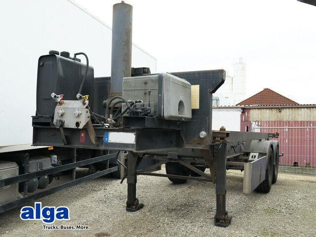 Fischer NWK26, Kippchassis, 20 Fuß Container,BPW - Niska poluprikolica za prevoz: slika 1 Fischer NWK26, Kippchassis, 20 Fuß Container,BPW - Niska poluprikolica za prevoz: slika 1