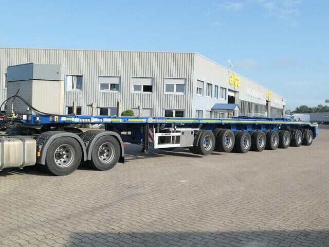 Goldhofer SPZ-DH8-83/80, 8-Achser, 14to. Achsen, Gelenkt - Niska poluprikolica za prevoz: slika 4 Goldhofer SPZ-DH8-83/80, 8-Achser, 14to. Achsen, Gelenkt - Niska poluprikolica za prevoz: slika 4