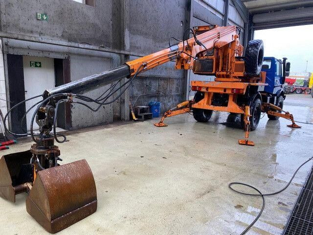 Unimog U 1450 4x4, Zug & Bergwinde, Kran, Greifer, AH - Građevinska mašina: slika 3 Unimog U 1450 4x4, Zug & Bergwinde, Kran, Greifer, AH - Građevinska mašina: slika 3