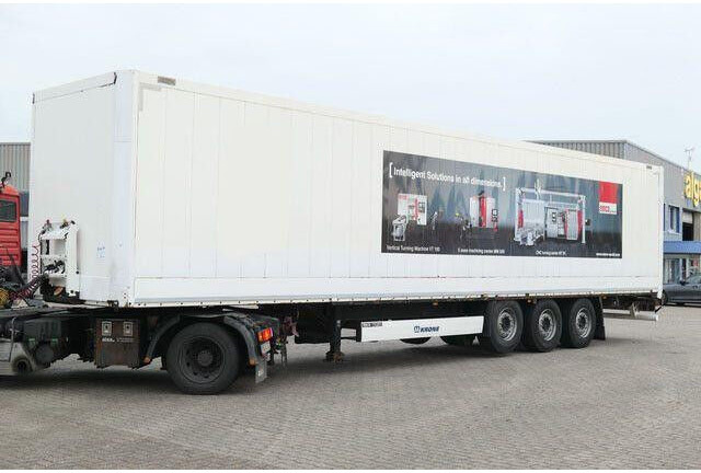 Krone SD, Schlüssellochblech, Luft-Lift, SAF-Achsen - Poluprikolica sa zatvorenim sandukom: slika 3 Krone SD, Schlüssellochblech, Luft-Lift, SAF-Achsen - Poluprikolica sa zatvorenim sandukom: slika 3