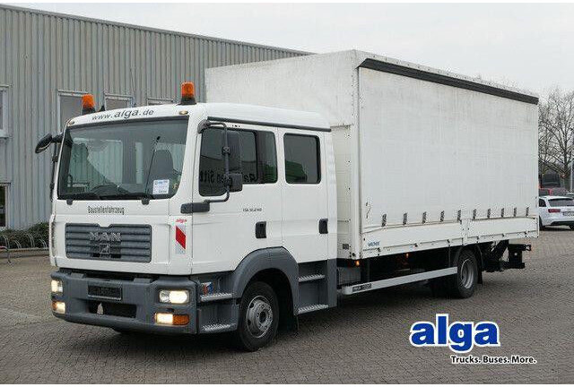 MAN 12.240 TGL, DOKA, LBW, AHK, Klima, 6 Sitze - Kamion sa ceradom: slika 1 MAN 12.240 TGL, DOKA, LBW, AHK, Klima, 6 Sitze - Kamion sa ceradom: slika 1
