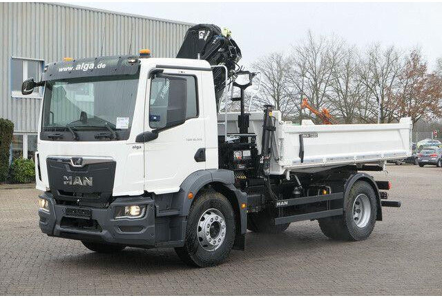 Novu Istovarivač MAN 18.320 TGM BB, Kran Hiab X-Hiduo 138, Funk, AHK: slika 6