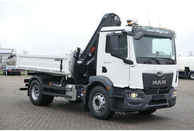 Novu Istovarivač MAN 18.320 TGM BB, Kran Hiab X-Hiduo 138, Funk, AHK: slika 8