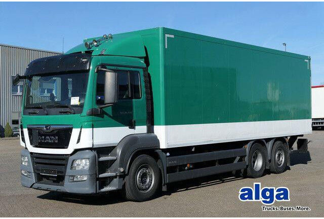 MAN 26.420 TGS LL 6x2, Intarder, LBW 2.5to., Gelenkt - Kamion sa zatvorenim sandukom: slika 1 MAN 26.420 TGS LL 6x2, Intarder, LBW 2.5to., Gelenkt - Kamion sa zatvorenim sandukom: slika 1