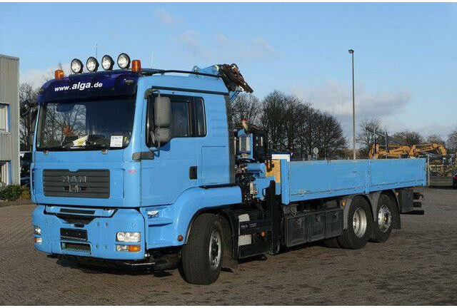 MAN 26.440 6x4H-2 BL TGA, Terex-Atlas 165.5, Funk - Kamion sa tovarnim sandukom: slika 2 MAN 26.440 6x4H-2 BL TGA, Terex-Atlas 165.5, Funk - Kamion sa tovarnim sandukom: slika 2