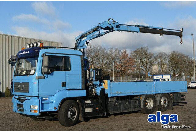 MAN 26.440 6x4H-2 BL TGA, Terex-Atlas 165.5, Funk - Kamion sa tovarnim sandukom: slika 1 MAN 26.440 6x4H-2 BL TGA, Terex-Atlas 165.5, Funk - Kamion sa tovarnim sandukom: slika 1