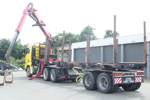 MAN 26.540 TGX 6x4, Kombizug, Huttner LNZK 20 - Šticar, Kamion sa dizalicom: slika 4 MAN 26.540 TGX 6x4, Kombizug, Huttner LNZK 20 - Šticar, Kamion sa dizalicom: slika 4